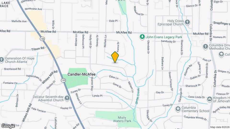 2322 Miriam Ln Map and Location Details