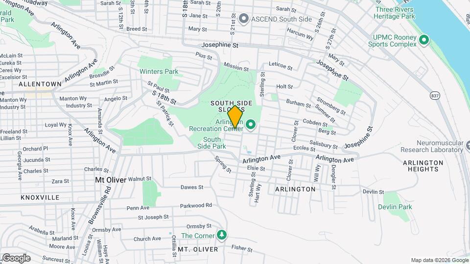 2120 Salisbury St Map and Location Details