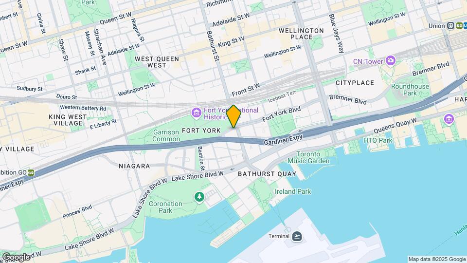 169-169 Fort York Blvd Map and Location Details