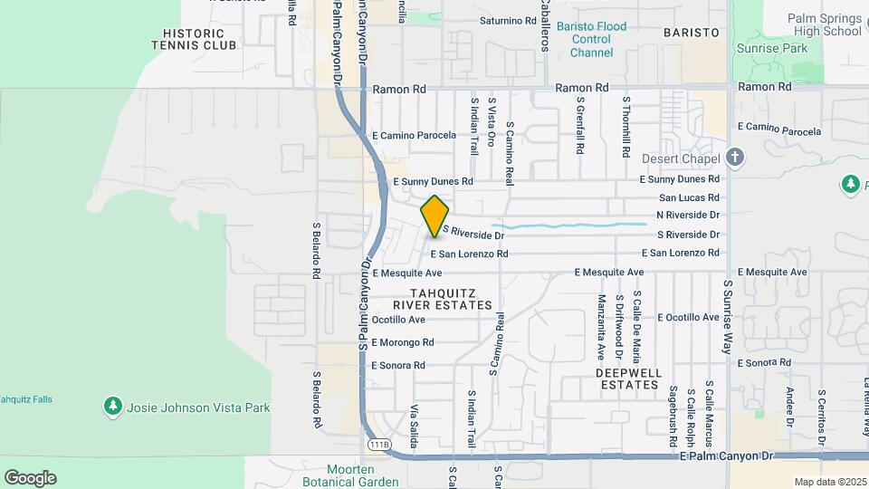588 E San Lorenzo Rd Map and Location Details