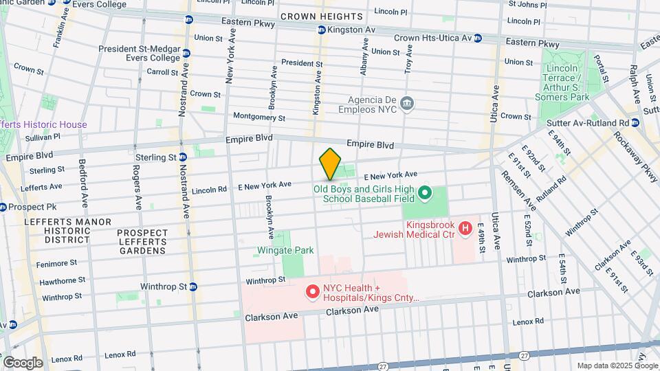630 E New York Ave Map and Location Details