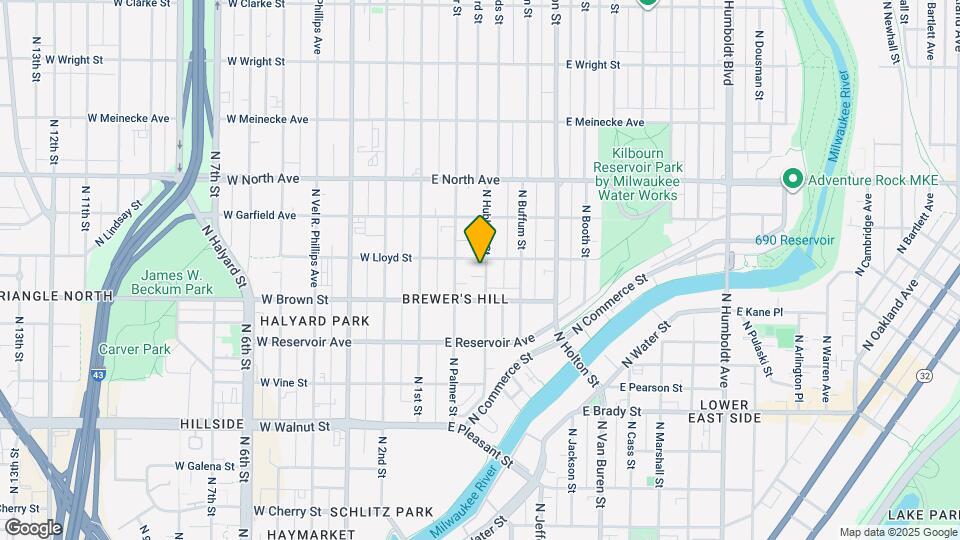 2045 N Hubbard St Mapa y Detalles de la Ubicación