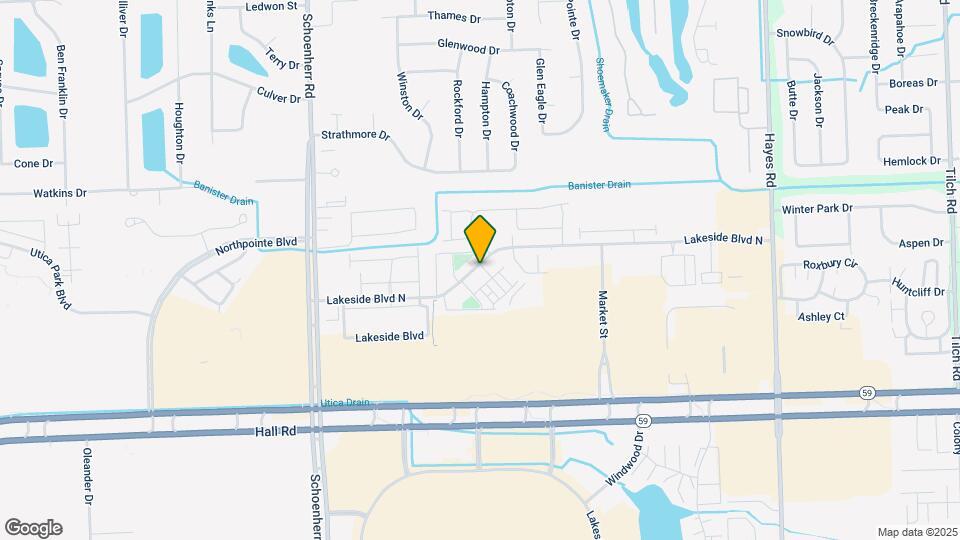 14168 Lakeside Blvd N Map and Location Details