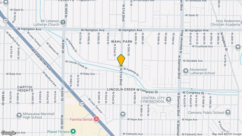 2449 N 51st Blvd Map and Location Details