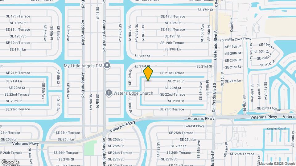 1106 SE 21st Ln Map and Location Details