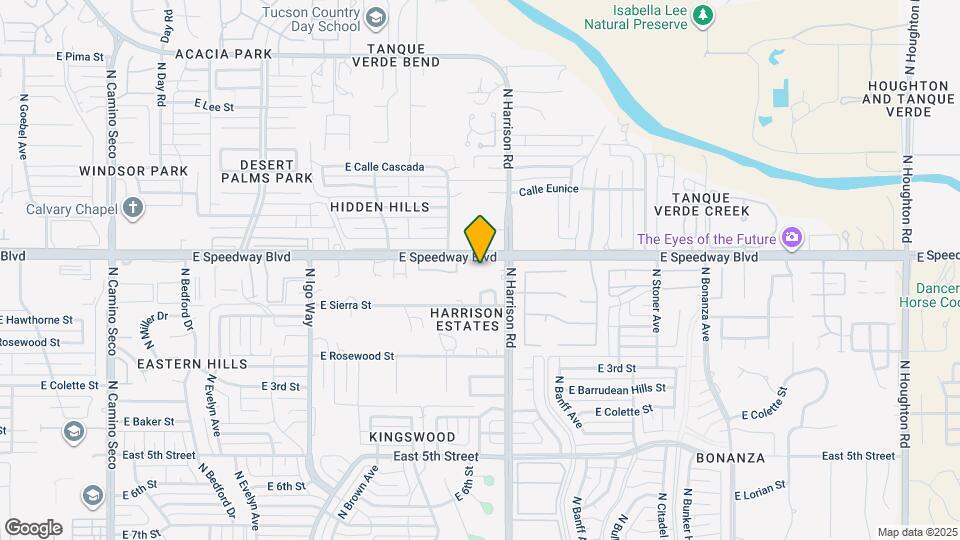 9420 E Speedway Blvd Map and Location Details
