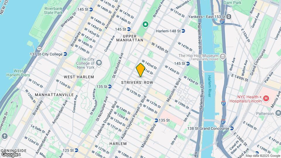 233 W 139th St Map and Location Details