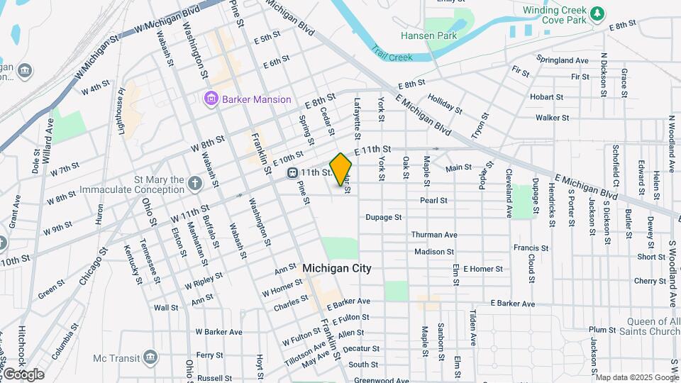 308 Detroit St Map and Location Details