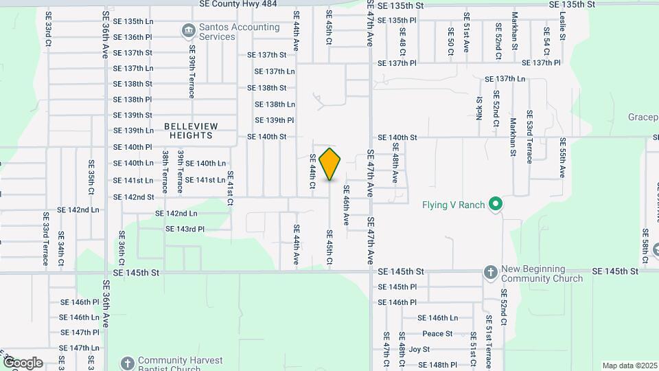 14175 SE 45th Ct Map and Location Details