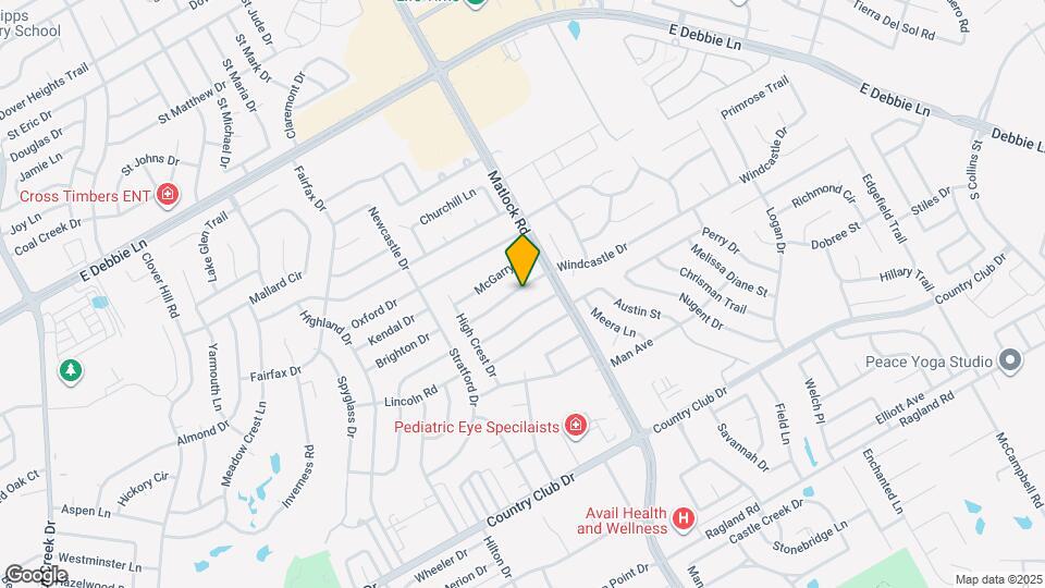 1708 Windcastle Dr Map and Location Details