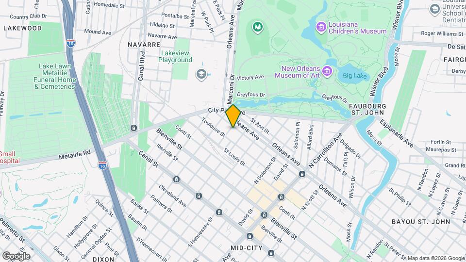 628 N Olympia St Mapa y Detalles de la Ubicación