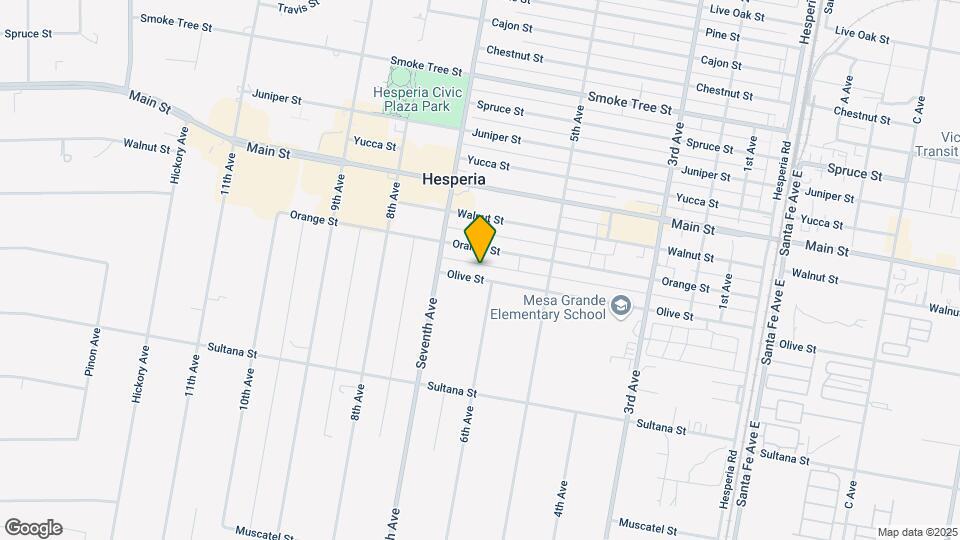 15954 Olive St Map and Location Details