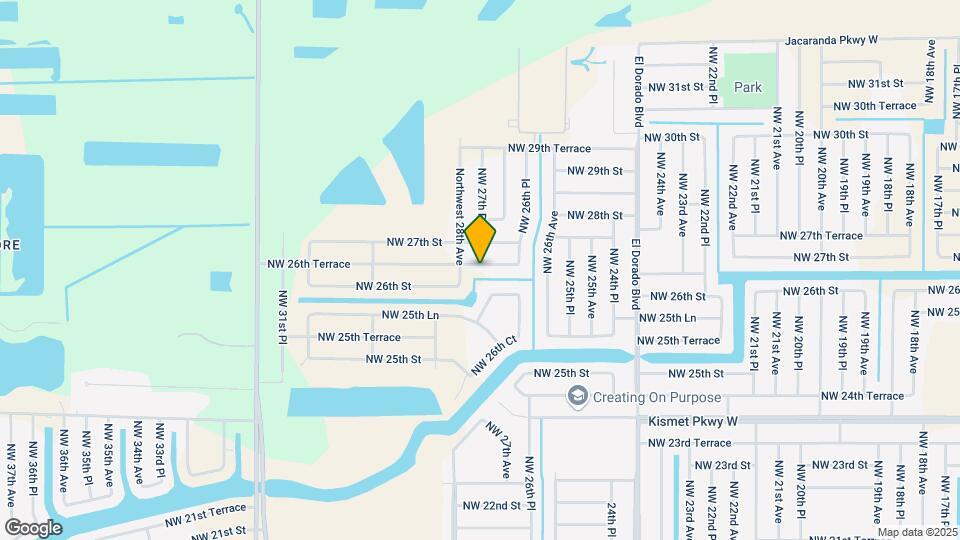 2700 NW 26th Terrace Map and Location Details