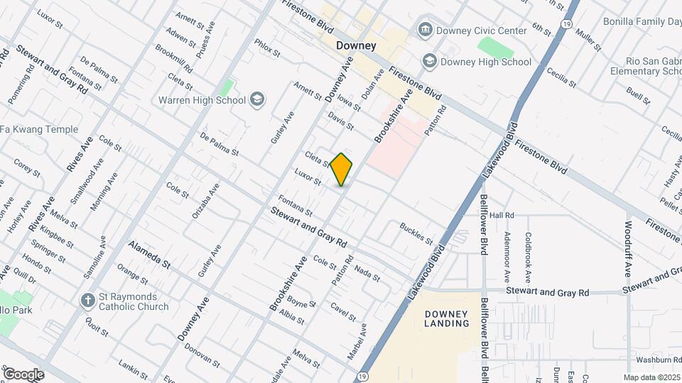 8459 Luxor St Map and Location Details