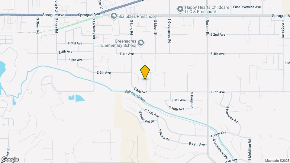 702 S Crescent Ln Map and Location Details