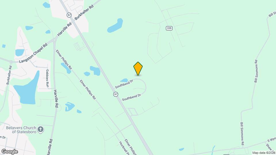 1117A Southbend Dr Map and Location Details