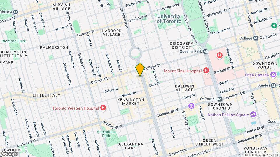 440-440 Spadina Ave. Map and Location Details