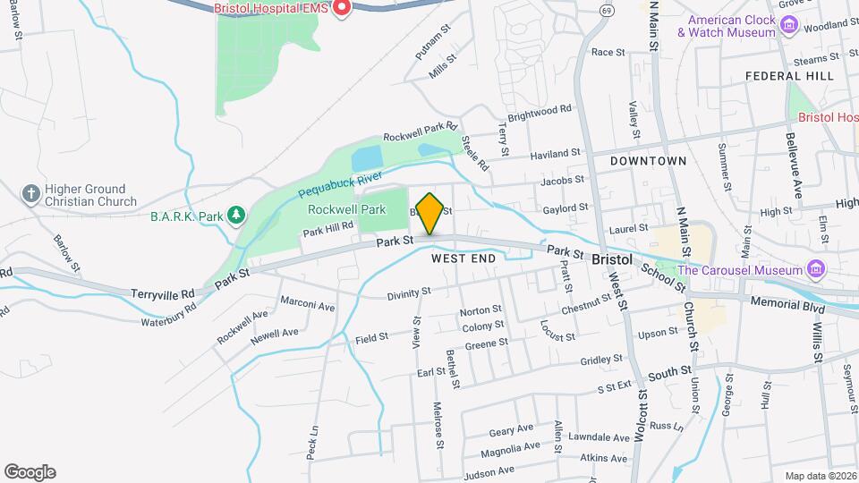 219 Park St Map and Location Details