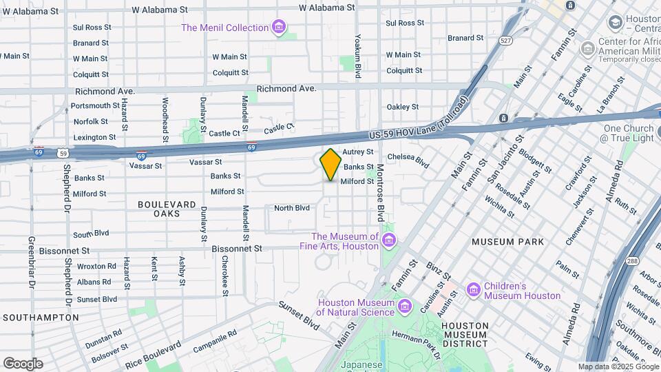 1209 Milford St Mapa y Detalles de la Ubicación