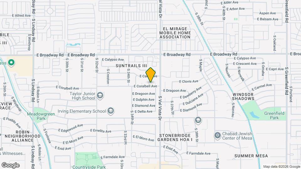 557 S Sunwood Cir Map and Location Details