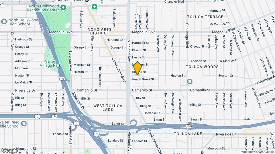 10925 Peachgrove St Map and Location Details