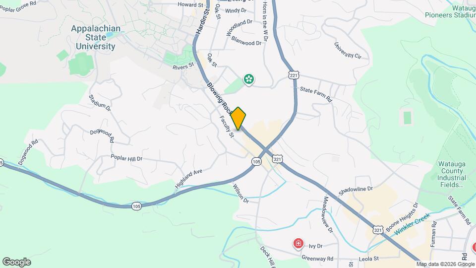862 Blowing Rock Rd Mapa y Detalles de la Ubicación