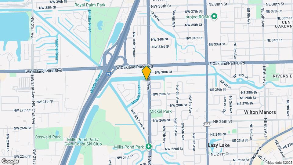 3001 NW 9th Ave Map and Location Details