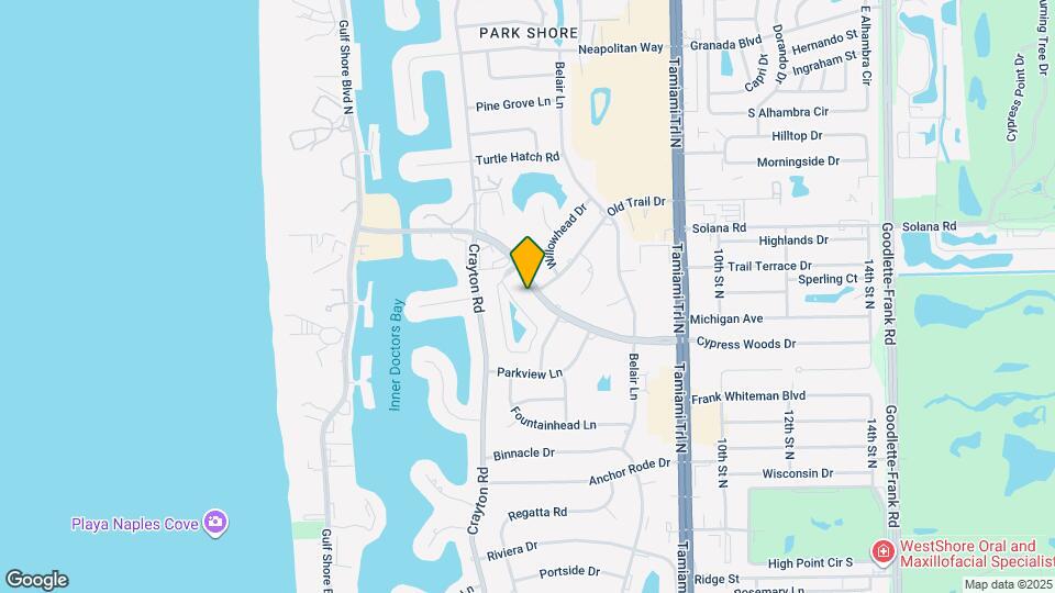 626 Park Shore Dr Map and Location Details