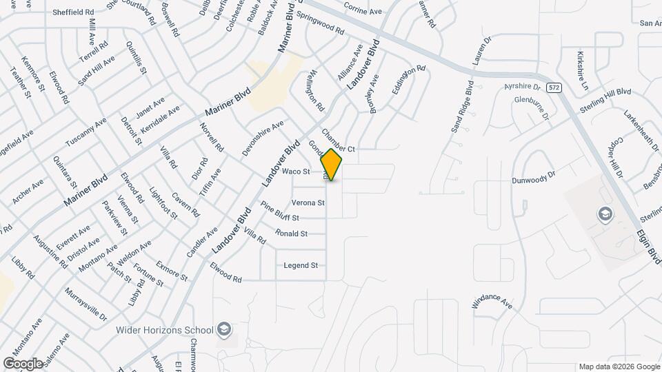 4360 Gondolier Rd Map and Location Details