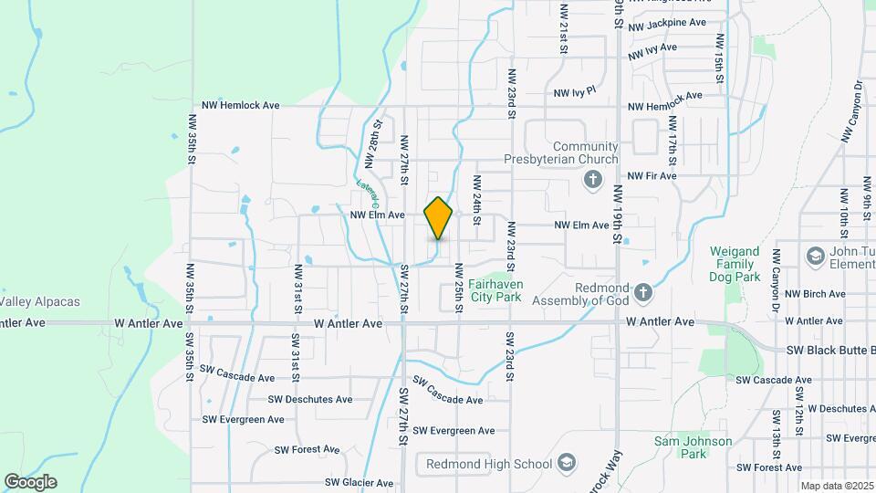 2591 NW Cedar Ave Map and Location Details