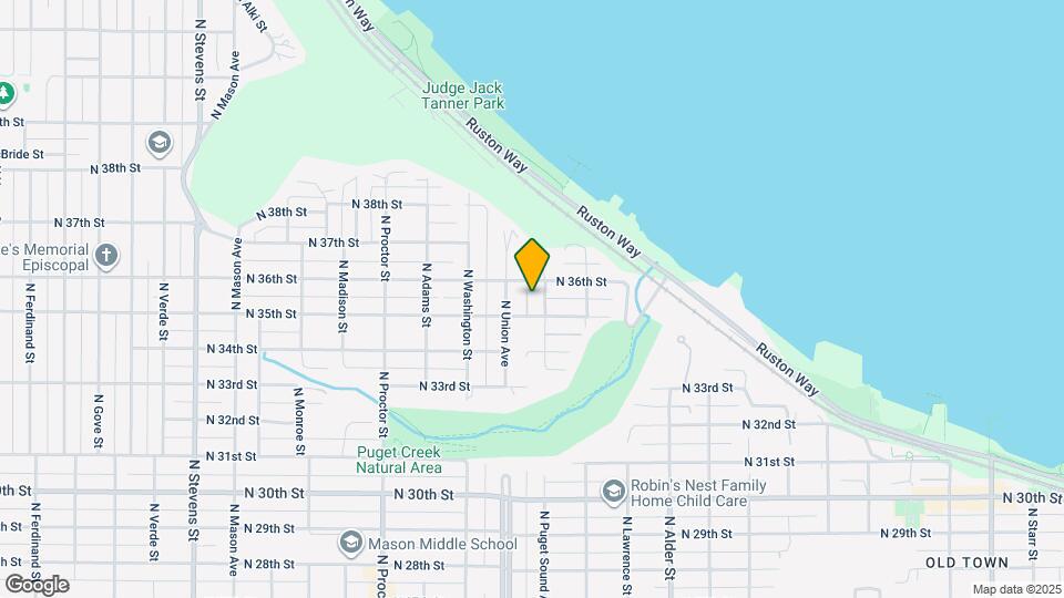 3510 N Puget Sound Ave Map and Location Details