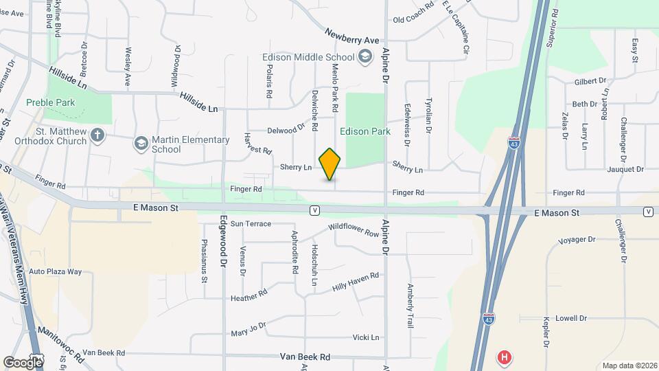 658 Menlo Park Rd Mapa y Detalles de la Ubicación