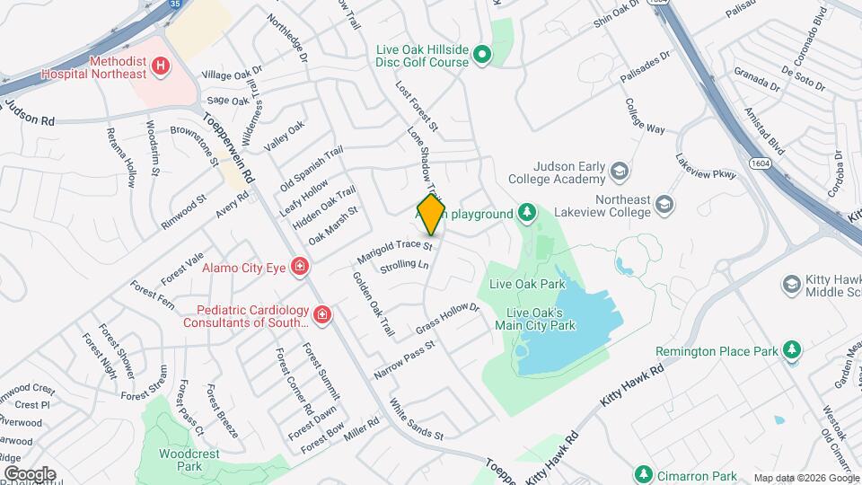 7805 Marigold Trace St Map and Location Details