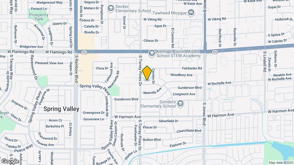 6458 Creston Ave Map and Location Details