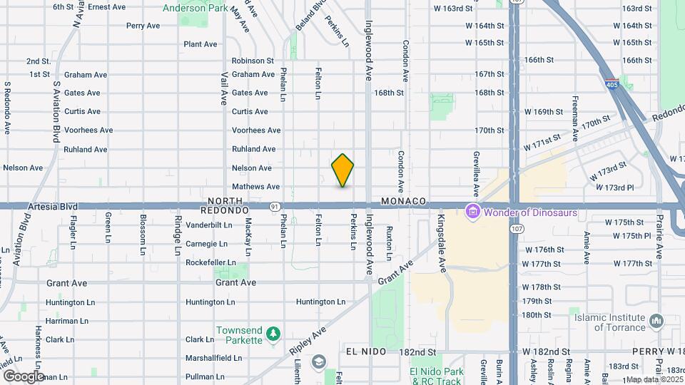 2616 Mathews Ave Map and Location Details