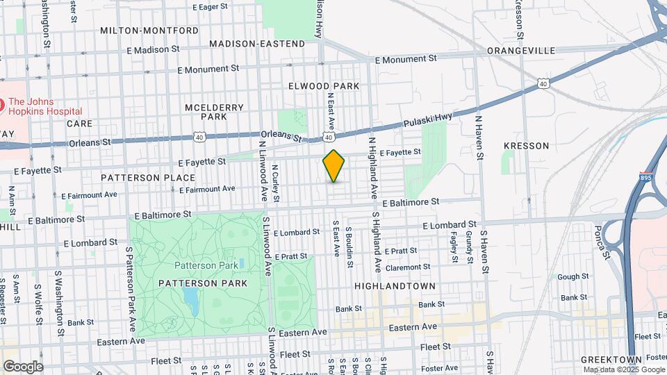 3201 E Fairmount Ave Mapa y Detalles de la Ubicación