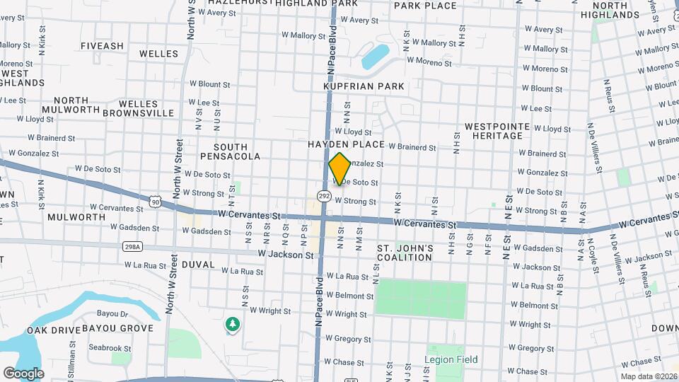 907 N N St Map and Location Details