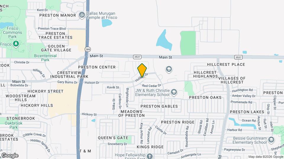 9880 Wyndbrook Dr Map and Location Details