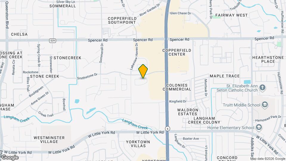 15827 Copper Oak Ln Map and Location Details
