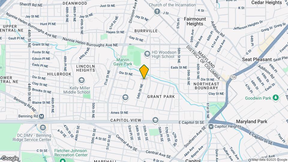 339 54th St NE Map and Location Details