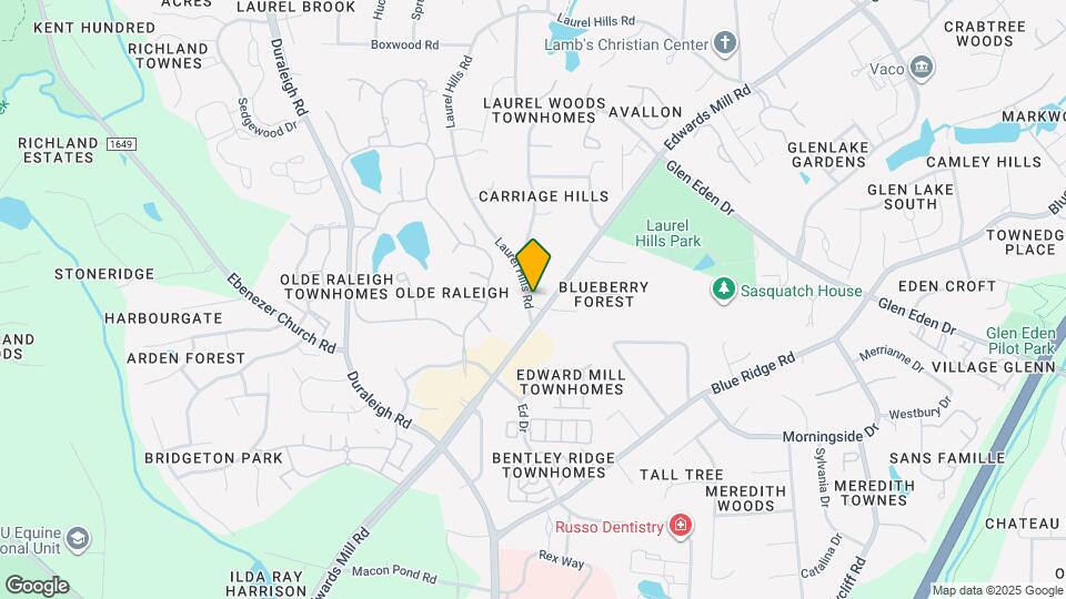 3607 Henrys Garden Lane Map and Location Details