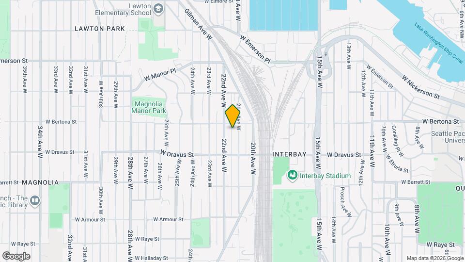 3245 21st Ave W, Unit 3245 21st Ave W, Seattle, WA 98199 Map and Location Details