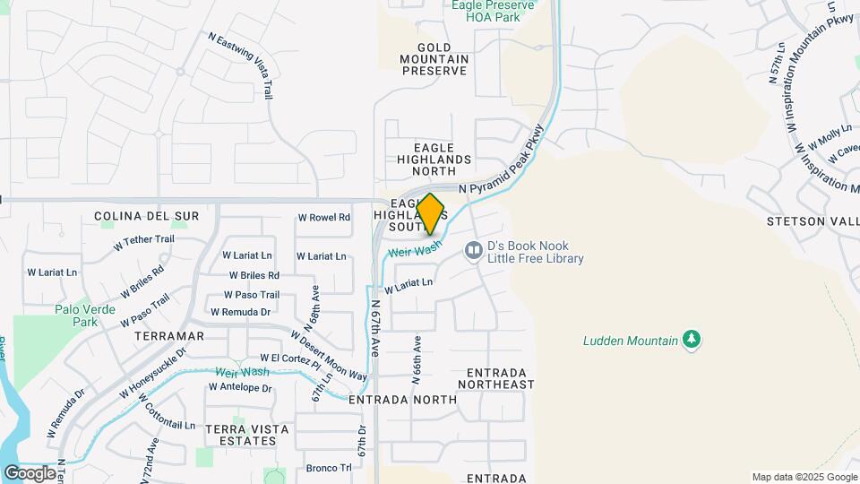 6531 W Tether Trail Map and Location Details