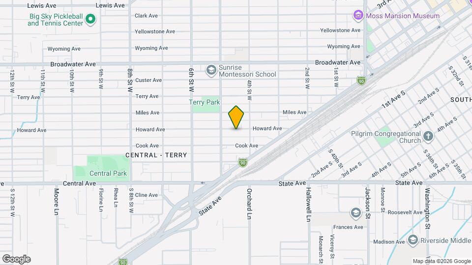 424 Howard Ave Map and Location Details