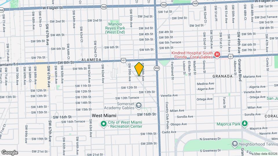 1025 Sylvania Blvd Map and Location Details