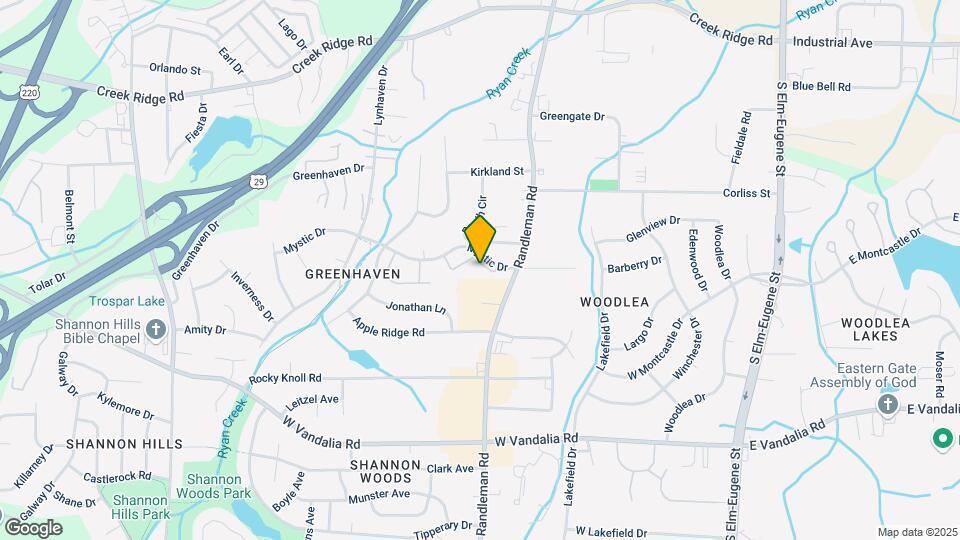 509 Mystic Dr Map and Location Details