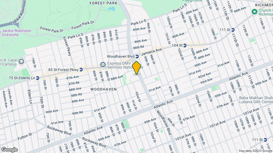 91-48 88th Rd Mapa y Detalles de la Ubicación