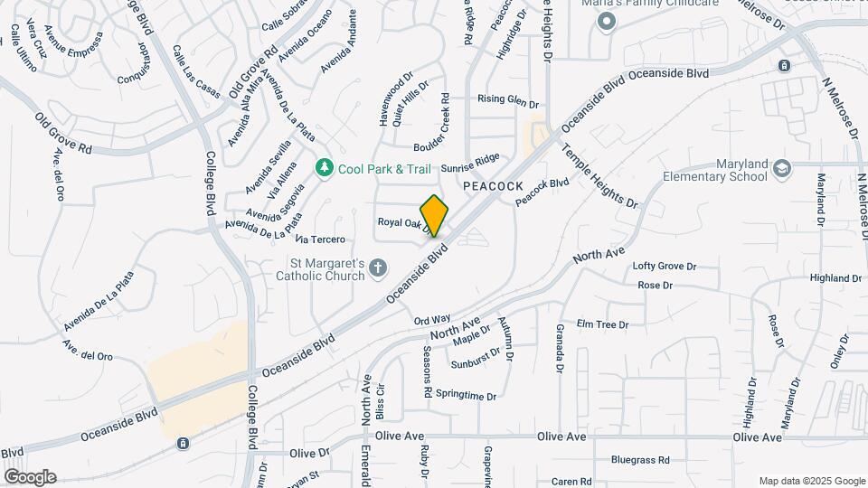4547 Westridge Dr Map and Location Details