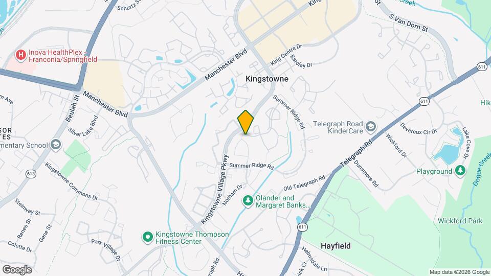 5944 Wescott Hills Way Map and Location Details