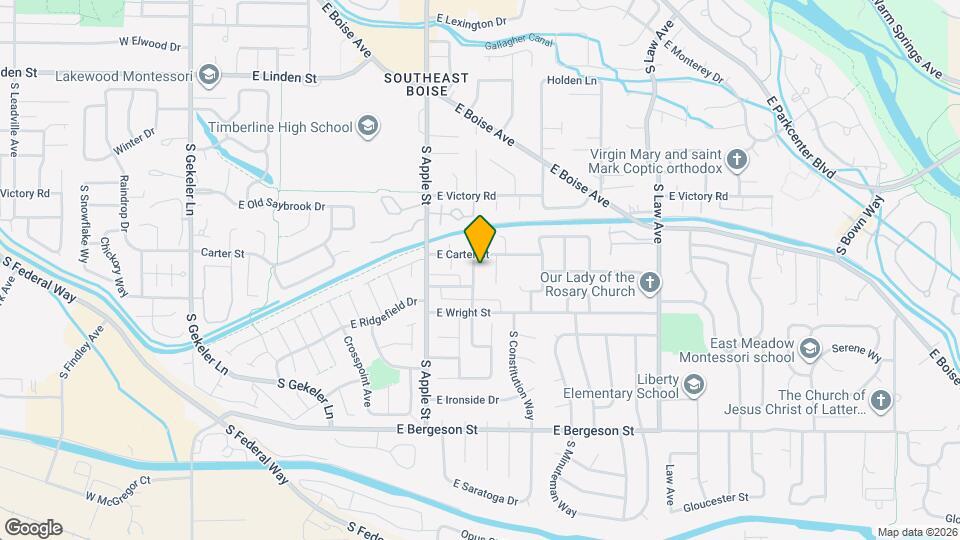 3248 S Cadet Ave Map and Location Details